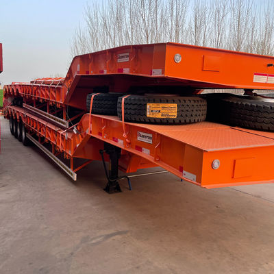 Semirremolque de baja capacidad de 60-120 toneladas con buena capacidad y 3-5 ejes
