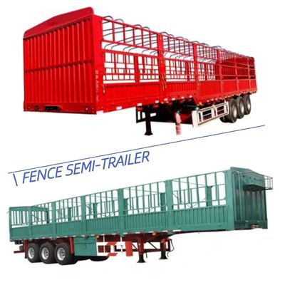 Semi-remolque para el transporte de ganado de primavera de dos velocidades SAF