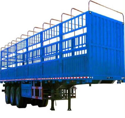 3 Ejes personalizados 60 80 toneladas de transporte de frutas y hortalizas