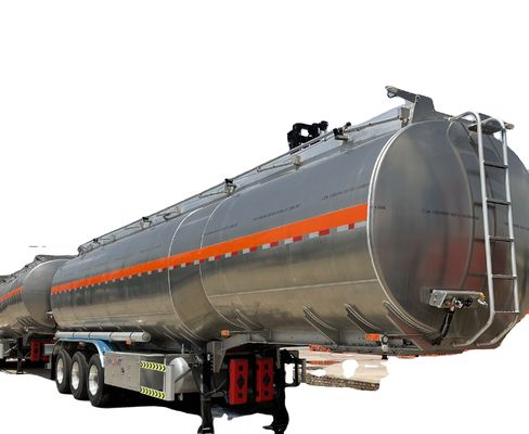Descuento 3 Eje 4 Eje 36000-50000 Litros Tanque de aceite de combustible Semirremolque de Wosheng
