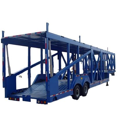 Remolque de camión de 25 a 60 toneladas 2 o 3 ejes Semirremolque de transporte de automóviles para clientes Opcional