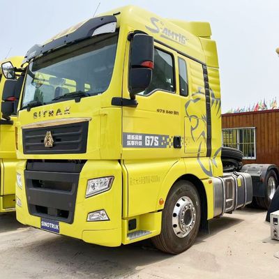 31 40T Sinotruk HOWO Contenedor Carga Remolque Tractor Corazón de camión con 380HP 400HP 420HP