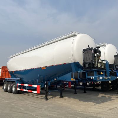 60 toneladas de carga útil máxima camión remolque granel cemento silo camión cisterna semirremolques para el producto