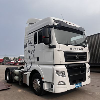Sinotruk Sitrak, camión tractor de 480 caballos de fuerza 6x4 con aire acondicionado automático en Filipinas