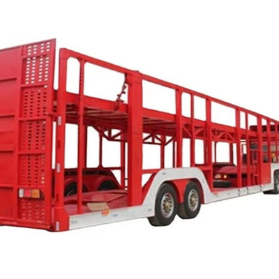 Camión remolque OTTC directo 2 ejes Transporte de vehículos Semirremolque para el transporte de automóviles