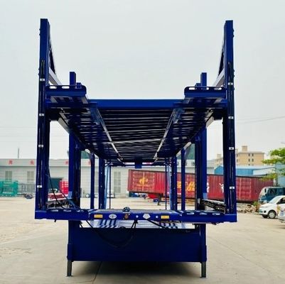 8 Carro 17m Remolques de automóviles Transporte Transportador Transporte de automóviles Semirremolque para el mercado ruso