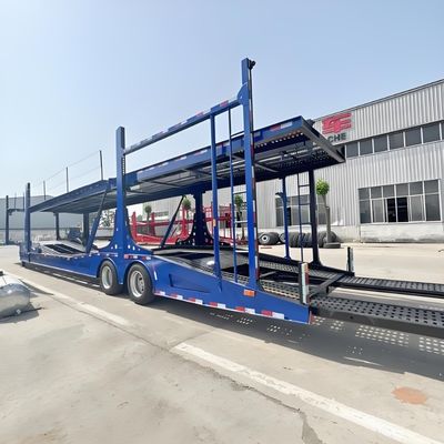 Q345/T700L 6/8/10 asientos Automóvil y vehículo transporte de automóviles camión semi remolque