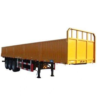 Remolque de camión tipo de pared ligero Semi remolque lateral de Shangdong WS Tare Peso 7500kgs
