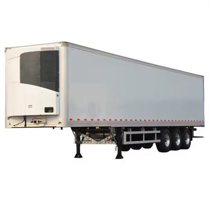 Refrigerador congelador semi camión remolques con ejes 13T/16T de Wosheng