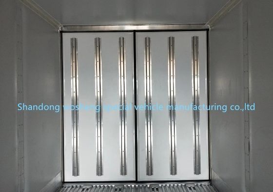 Acero 3 Eje 40/45f/48ft Refrigerador Semirremolque Perfecto para el transporte de alimentos fríos