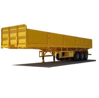 Buena exportación de 13m 3 semi remolque de muro lateral del eje con alta carga útil y material de acero