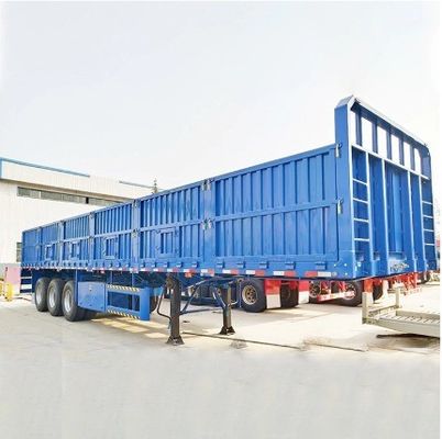7500kg Tare peso a granel Cargo cerca Semi-remolque con tablero de metal de profesional