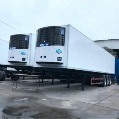 53FT Semirremolque refrigerado para el transporte de carne congelada/mariscos/hortalizas alimenticias