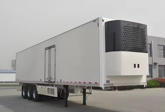 2024 Modelos más recientes 40/45/53 pies Refrigerador remolque congelador Semi remolque con pescado congelado