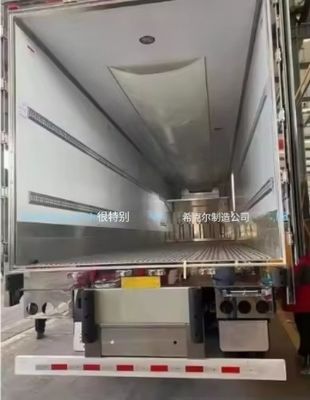 2024 Modelos más recientes 40/45/53 pies Refrigerador remolque congelador Semi remolque con pescado congelado