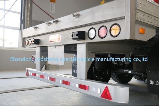 Refrigerador de semirremolque Refrigerado 30 toneladas 2 3 Ejes Remolque de color personalizado