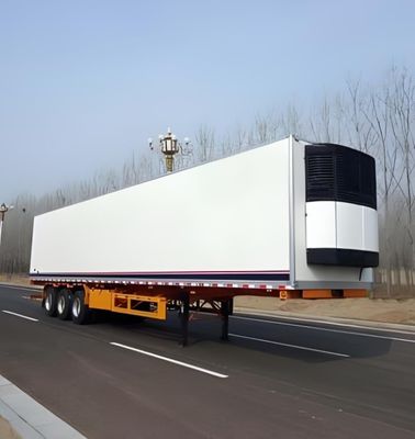 Acero de rendimiento 40ft 45ft 53ft congelador semirremolque refrigerador camión semirremolque