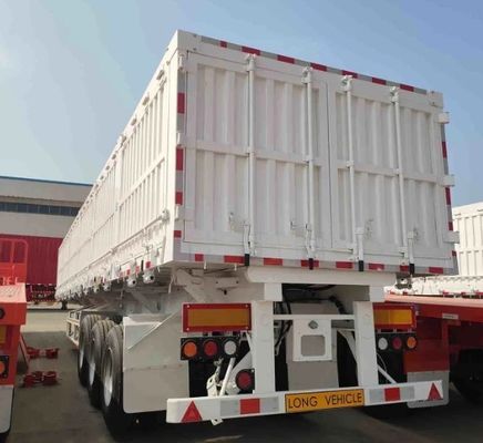 40ton 60ton 80ton Pared lateral Pared lateral Semi remolque de pared fabricado por Wabco