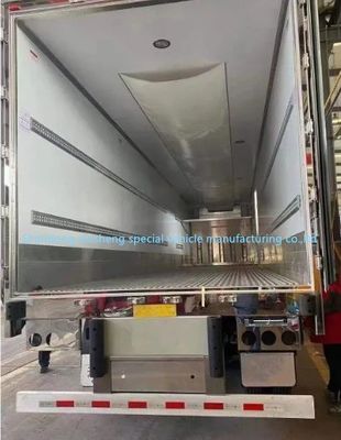 Acero de rendimiento 40ft 45ft 53ft congelador semirremolque refrigerador camión semirremolque