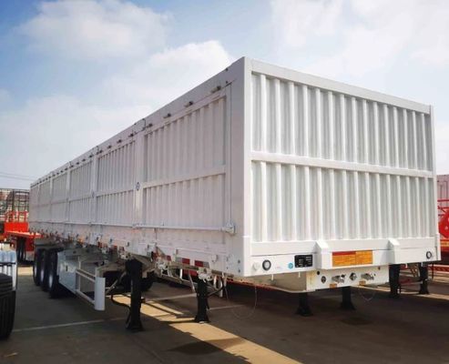 40ton 60ton 80ton Pared lateral Pared lateral Semi remolque de pared fabricado por Wabco