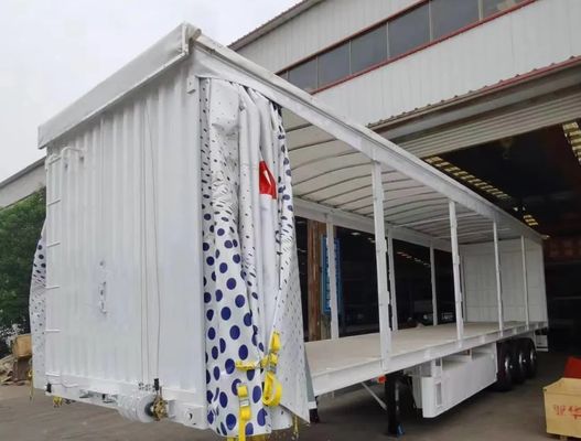 13T 16T BPW/FUWA Eje Tri 3 Eje Camión Tipo Caja Semirremolque de camión para camión remolque
