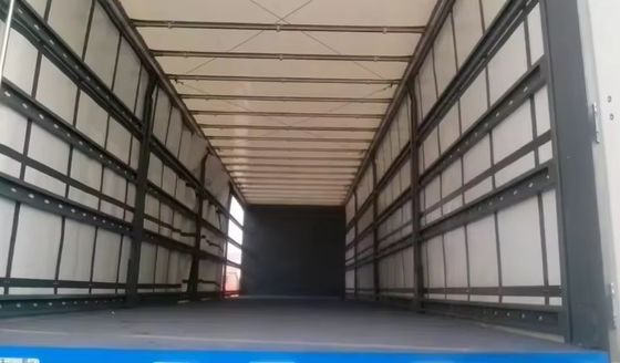 13T 16T BPW/FUWA Eje Tri 3 Eje Camión Tipo Caja Semirremolque de camión para camión remolque