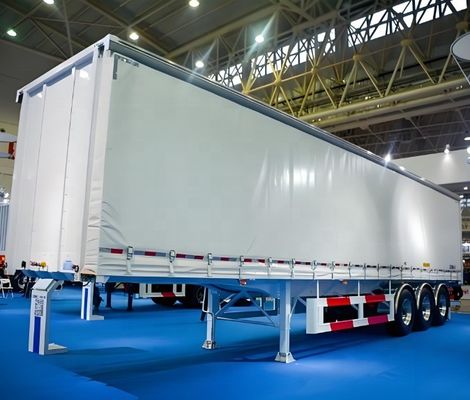 13T 16T BPW/FUWA Eje Tri 3 Eje Camión Tipo Caja Semirremolque de camión para camión remolque