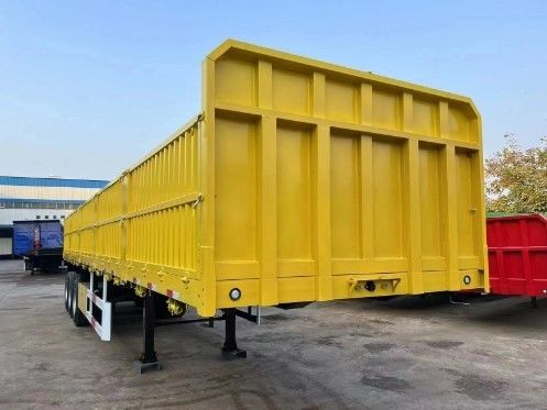 3 Ejes Transporte de graneles y contenedores Semirremolque de acero para semirremolques