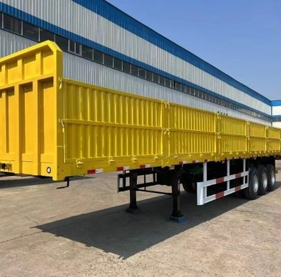 3 Ejes Transporte de graneles y contenedores Semirremolque de acero para semirremolques