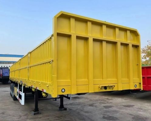 3 Ejes Transporte de graneles y contenedores Semirremolque de acero para semirremolques