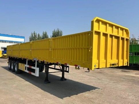 3 Ejes Transporte de graneles y contenedores Semirremolque de acero para semirremolques