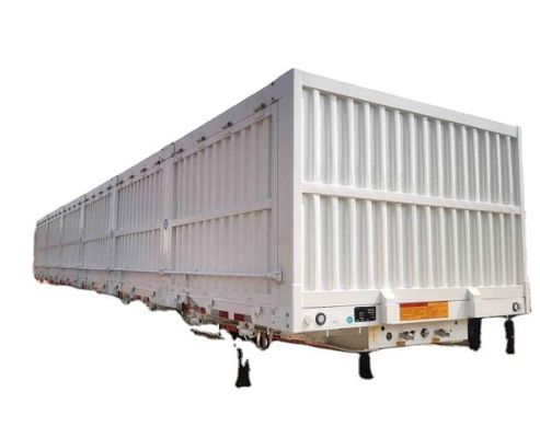 Carga máxima de 40 a 80 toneladas Semirremolque de 40 toneladas de Wosheng Triaxle con material de acero