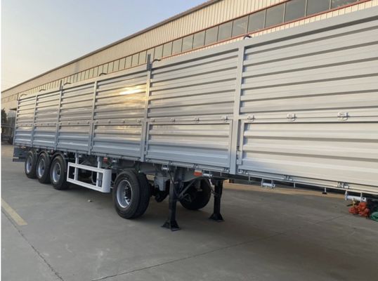 Carga máxima de 40 a 80 toneladas Semirremolque de 40 toneladas de Wosheng Triaxle con material de acero