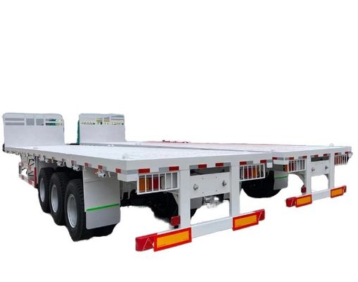 Especializado en el Flatdeck Flatboy Flatbed Semi-Trailer para camiones Triangle neumáticos especificaciones