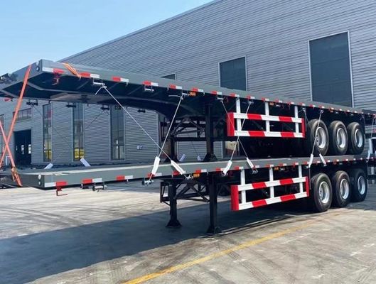 La carga máxima de Wosheng es de 30000 kg. Contenedor de acero de 3 ejes y 4 ejes.