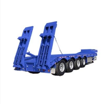 2024 Más vendido 2/3/4/5 Ejes Cama baja Camión Lowboy Cama baja Semirremolque 13000x3000x1700mm