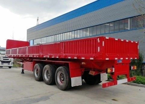Trailers de carga de tipo cerco de 30-90 toneladas Semi-trailers para granel