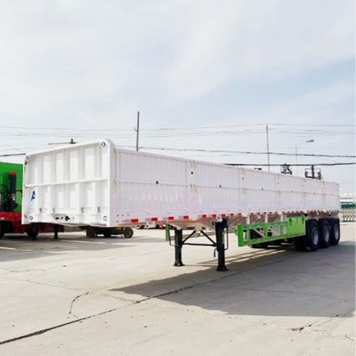 30 50 60 toneladas Estaca de pared lateral transporte de granel pesado camión para estaca de ganado