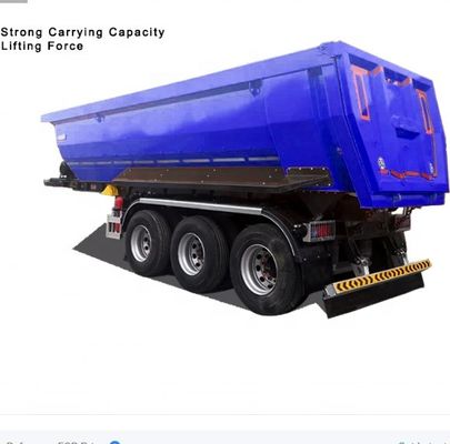 Carga útil máxima 40000 kg Remolque con remolque en forma de U para camión de 20 años Wosheng Semirremolque
