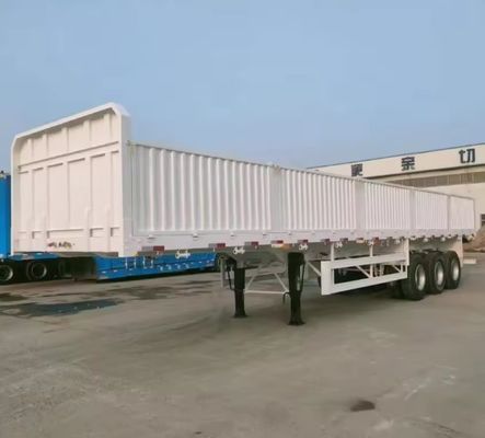 Semi remolque con pared lateral elevadora y carga útil de 50T