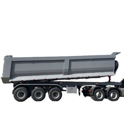 Semirremolque de primer grado para trabajos de tierra y transporte de materiales de construcción