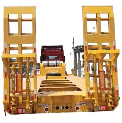Carga útil máxima 30000 kg Semirremolque para transporte de excavadoras y equipos de construcción