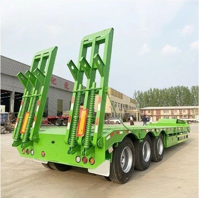 Carga útil máxima 30000 kg Semirremolque para transporte de excavadoras y equipos de construcción