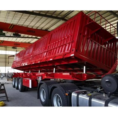 13/16 toneladas de camiones de inclinación lateral para carga a granel de acero de material profesional