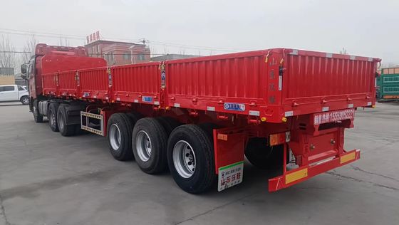 13/16 toneladas de camiones de inclinación lateral para carga a granel de acero de material profesional