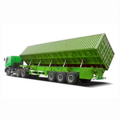 13000*2550*2900mm Semi remolque de descarga de tirador lateral hidráulico personalizado para remolque de camión