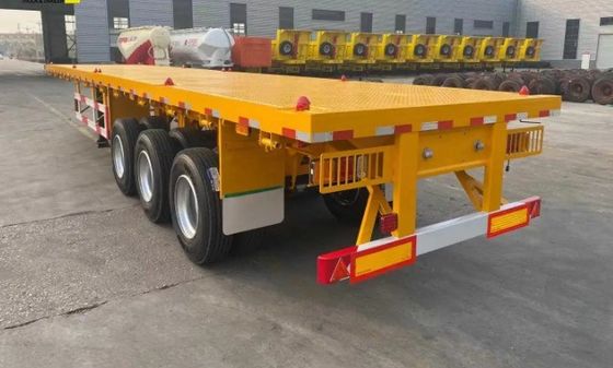 Semiremolque de contenedores de transporte con suspensión mecánica y número de eje personalizado