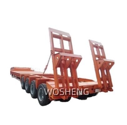 FUWA/JOST/WOSHENG Tren de aterrizaje Semirremolque de lecho bajo para el transporte de maquinaria grande