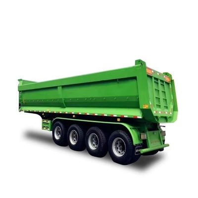 Semi-remolque para materiales de construcción de mineral de carbón de 28 t