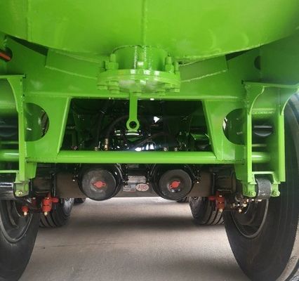 Semi-remolque para materiales de construcción de mineral de carbón de 28 t